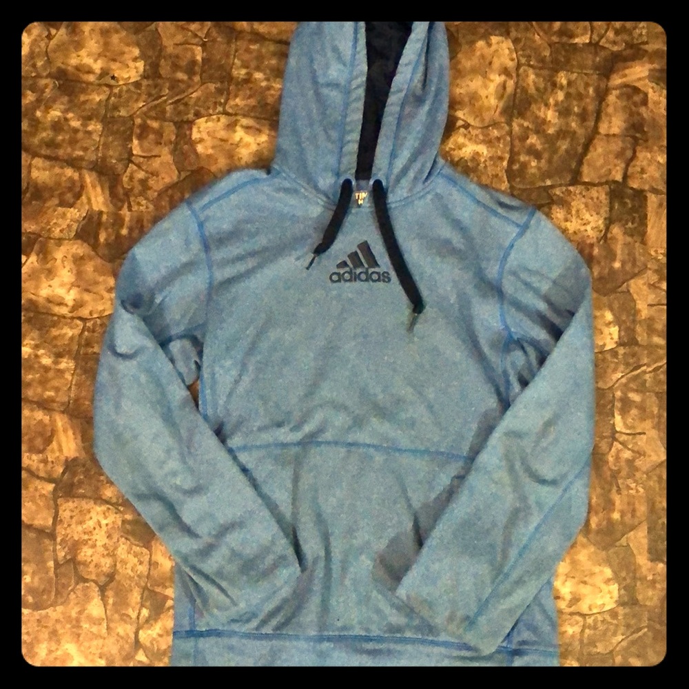 Adidas blue hoodie